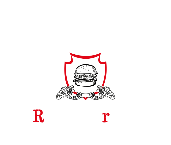 Logo rock burger bianco